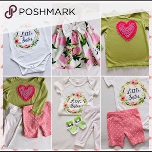 6 piece/Spring Toddler Bundle, sizes 12-18 months